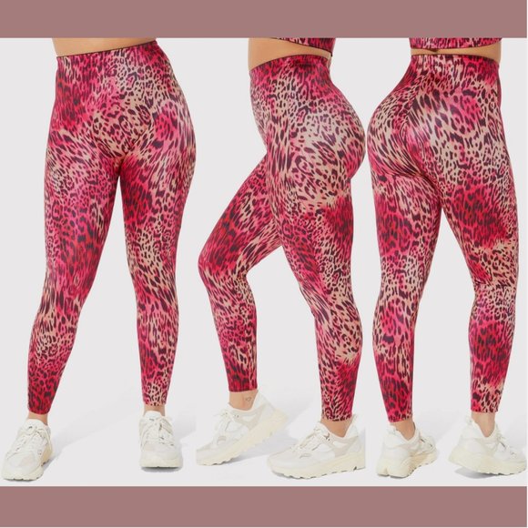 NWT $90 YITTY Lizzo‎ [ XS Small ] Headliner Shaping High Waist Leggings PINK - Picture 1 of 13